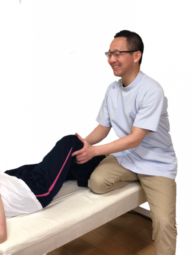 膝の施術